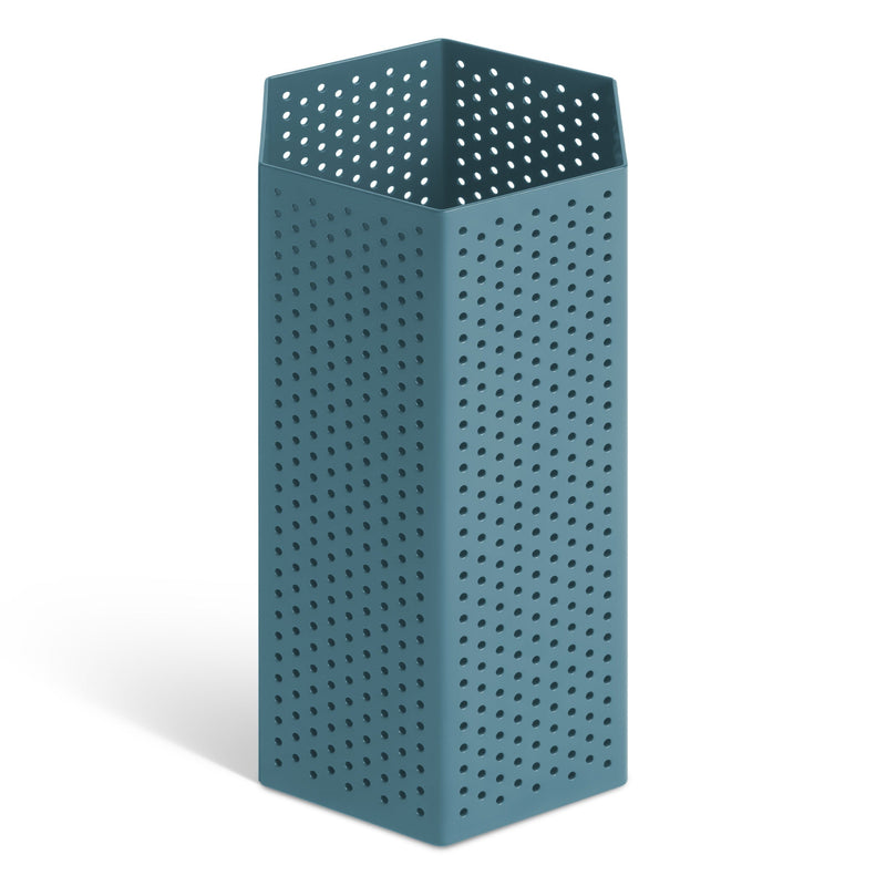 Wink Large Lantern in Marine Blue - Angle 2