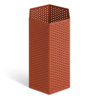 Wink Large Lantern in Tomato - Angle 2