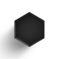 Wink Medium Lantern in Black - Angle 6