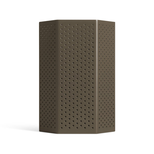 Wink Medium Lantern in Dark Olive - Angle 1