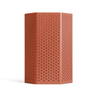 Wink Medium Lantern in Tomato - Angle 1