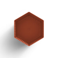 Wink Medium Lantern in Tomato - Angle 3