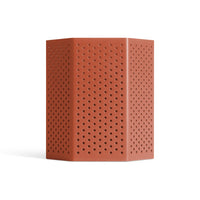 Wink Small Lantern in Tomato - Angle 1