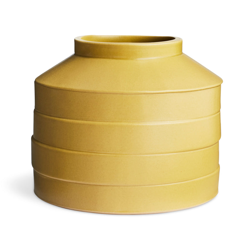 Wonk Vase Shape 2 in Ochre