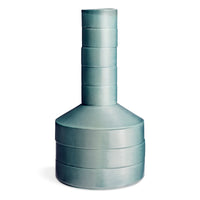 Wonk Vase Shape 4 in Ocean - Angle 1