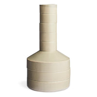 Wonk Vase Shape 4 in Putty - Angle 1