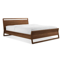 Woodrow Bed in Walnut - Angle 1