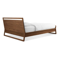 Woodrow Bed in Walnut - Angle 8