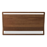 Woodrow Bed in Walnut - Angle 9