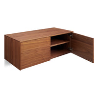 Wonder Wall 2.0 2 Door Cabinet in Walnut - Angle 6