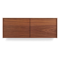 Wonder Wall 2.0 2 Door Cabinet in Walnut - Angle 1
