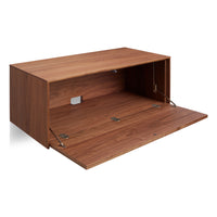 Wonder Wall 2.0 1 Door Cabinet en Walnut - ángulo 6