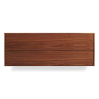 Wonder Wall 2.0 2 Drawer Cabinet in Walnut - Angle 1