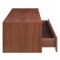 Wonder Wall 2.0 2 Drawer Cabinet in Walnut - Angle 11