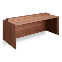 Wonder Wall 2.0 Desk in Walnut - Angle 7