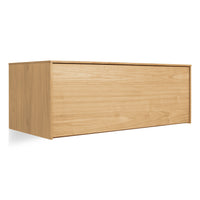 Wonder Wall 2.0 1 Door Cabinet en White Oak - ángulo 4