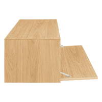 Wonder Wall 2.0 1 Door Cabinet en White Oak - ángulo 10