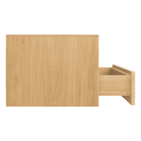Wonder Wall 2.0 2 Drawer Cabinet in White Oak - Angle 11