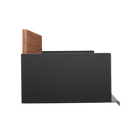 Wonder Wall 2.0 Shelf in Walnut / Oblivion - Angle 5