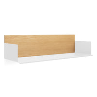 Wonder Wall 2.0 Shelf in White Oak / White - Angle 3