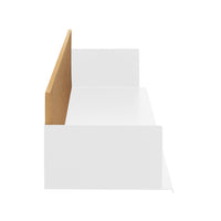 Wonder Wall 2.0 Shelf in White Oak / White - Angle 6