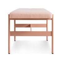 Daybench in Blush Leather - Angle 5