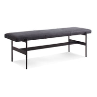 Daybench in Ink Leather - Angle 4