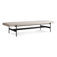 Daybench Jumbo in Maharam Mantle in Future / Oblivion - Angle 4