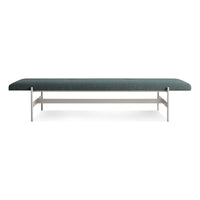 Daybench Jumbo in Maharam Mantle in Parsley - Angle 2