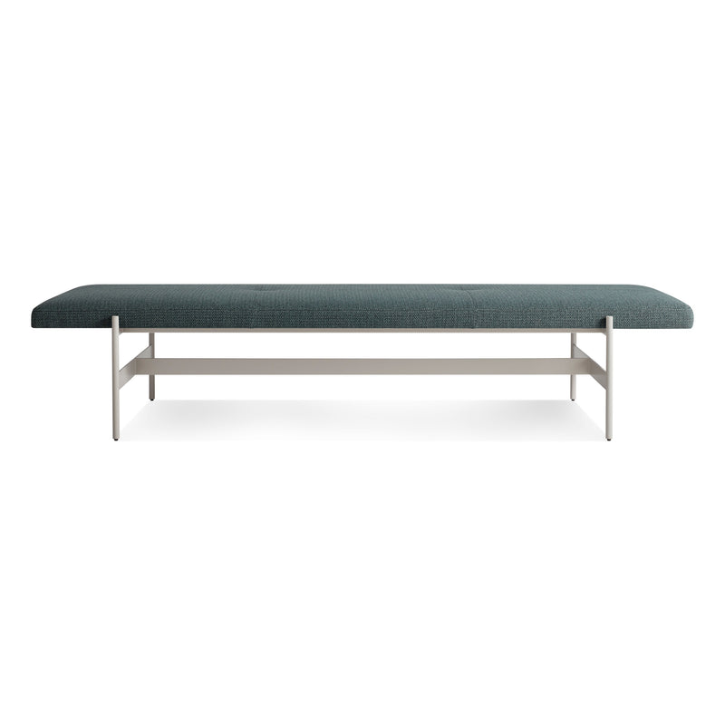 Daybench Jumbo in Maharam Mantle in Parsley - Angle 2