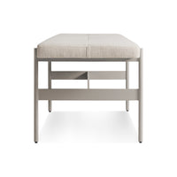 Daybench in Maharam Mantle in Future / Putty - Angle 5