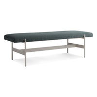 Daybench in Maharam Mantle in Parsley / Putty - Angle 4