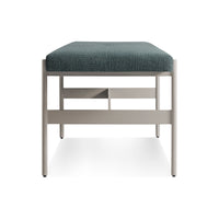 Daybench in Maharam Mantle in Parsley / Putty - Angle 5