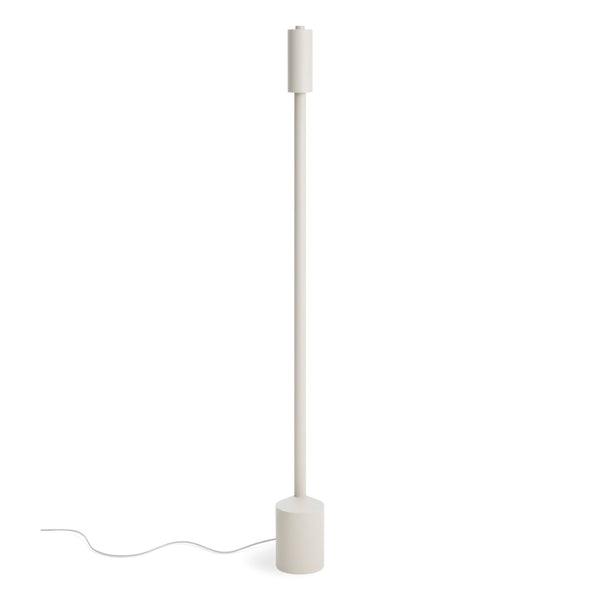 (Your Name Here) Floor Lamp in Putty - Angle 1