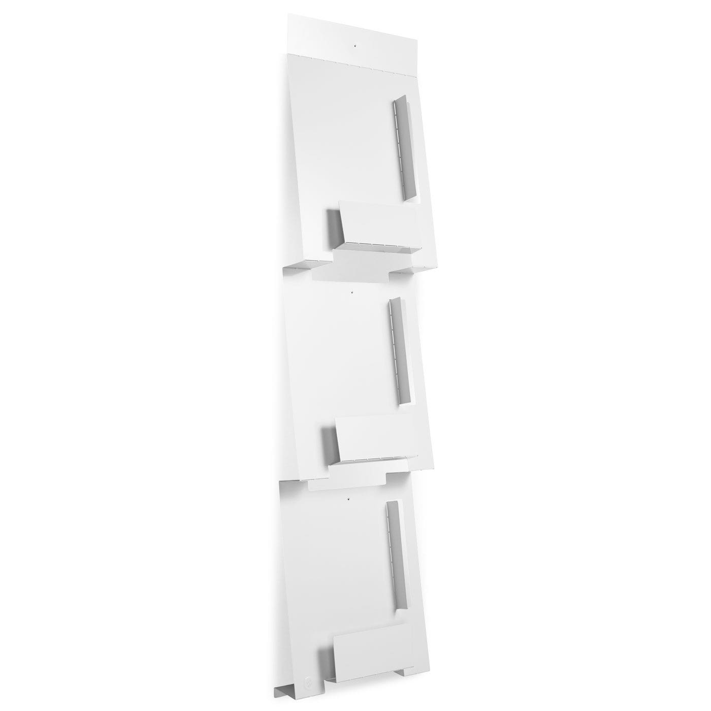Metal magazine best sale rack wall mounted