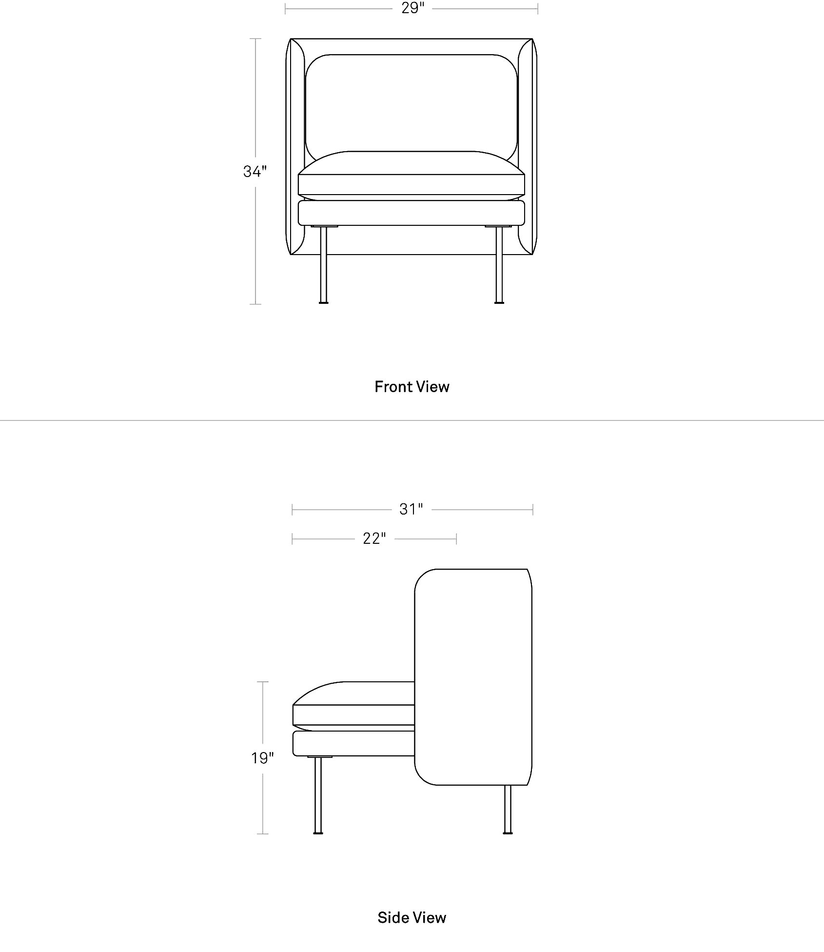 Bloke lounge chair cheap
