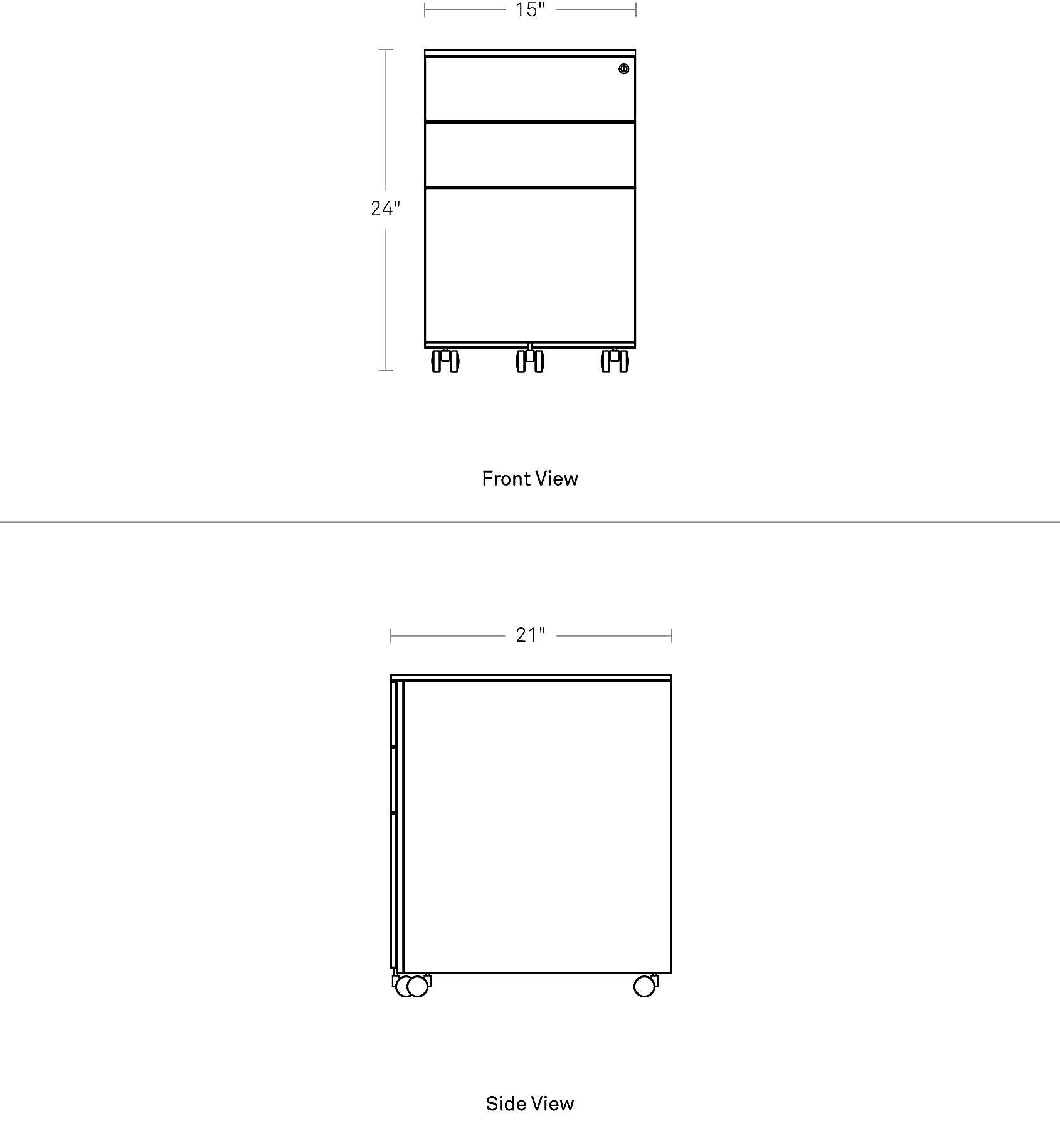 Filing Cabinet No 1 Modern Filing Cabinets Blu Dot