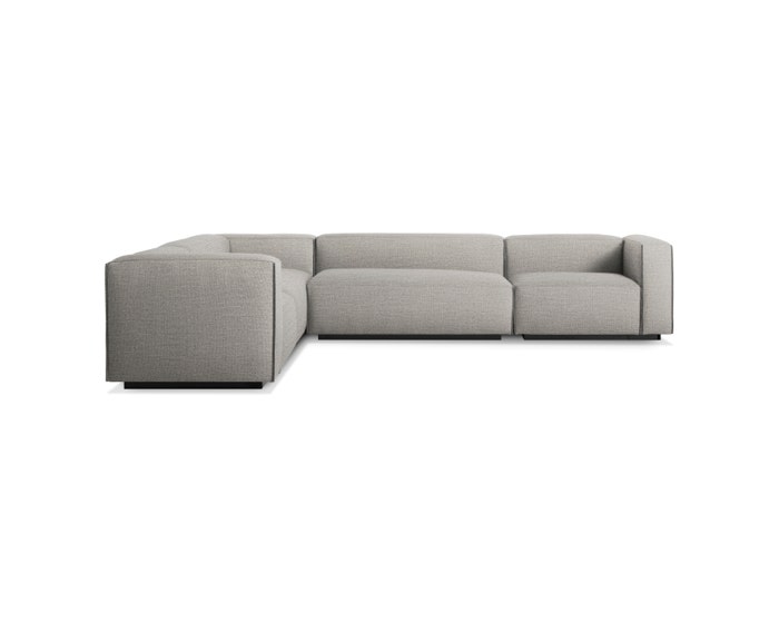 Cleon Large Sectional Sofa Blu Dot, Wide Leather Sectional Sofa