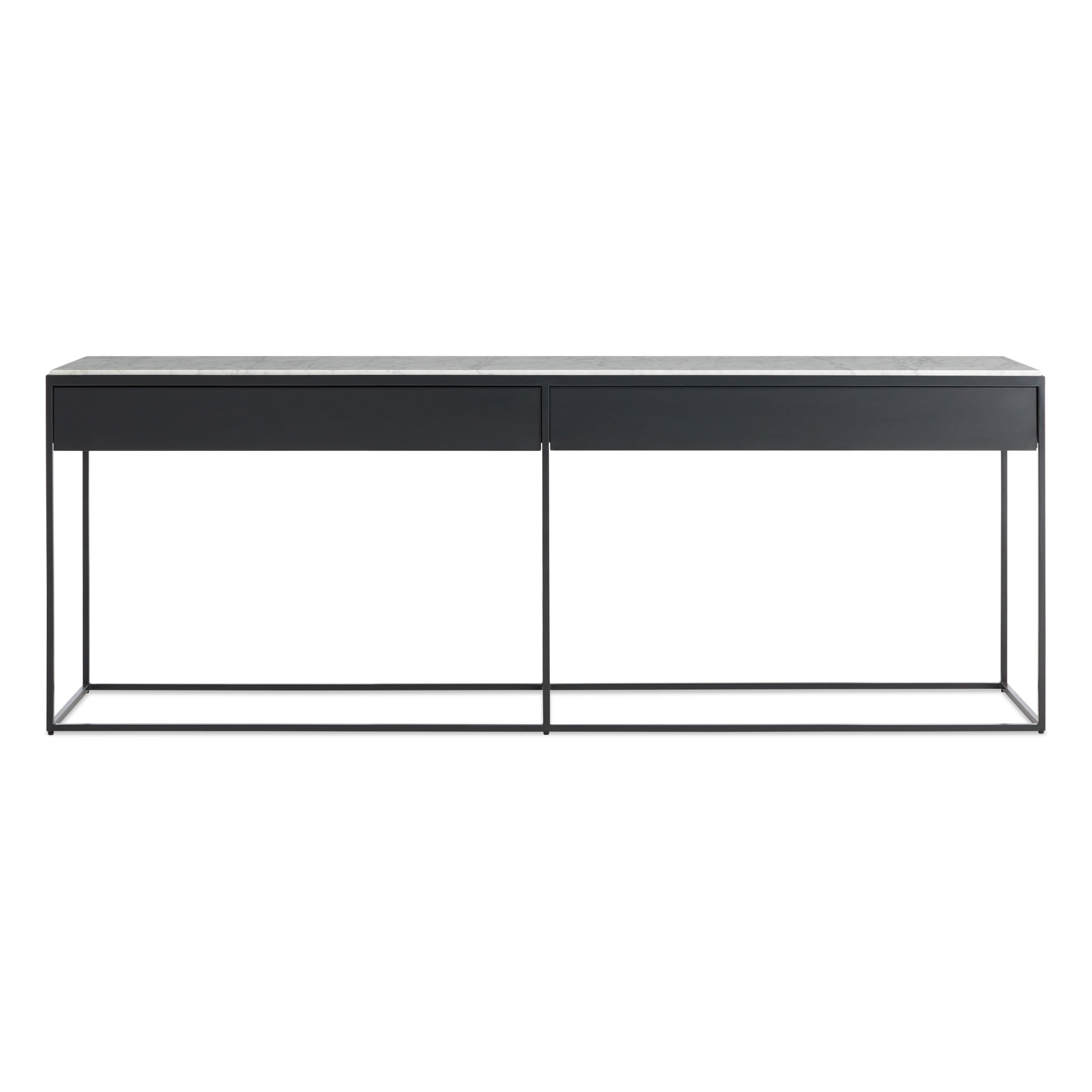BLU DOT CONSTRUCT 2 DRAWER CONSOLE