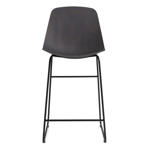 Clean Cut Counter Stool with Sled Leg view 1