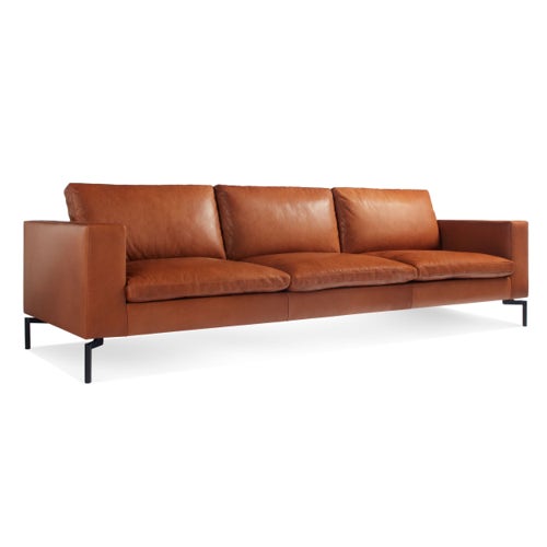 New Standard 104" Leather Sofa view 2