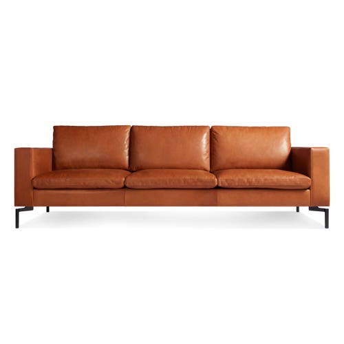 New Standard 92" Leather Sofa view 1