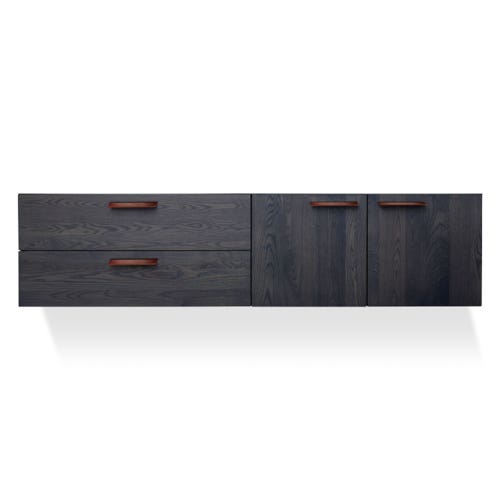Shale 2 Door / 2 Drawer Wall-Mounted Cabinet view 1