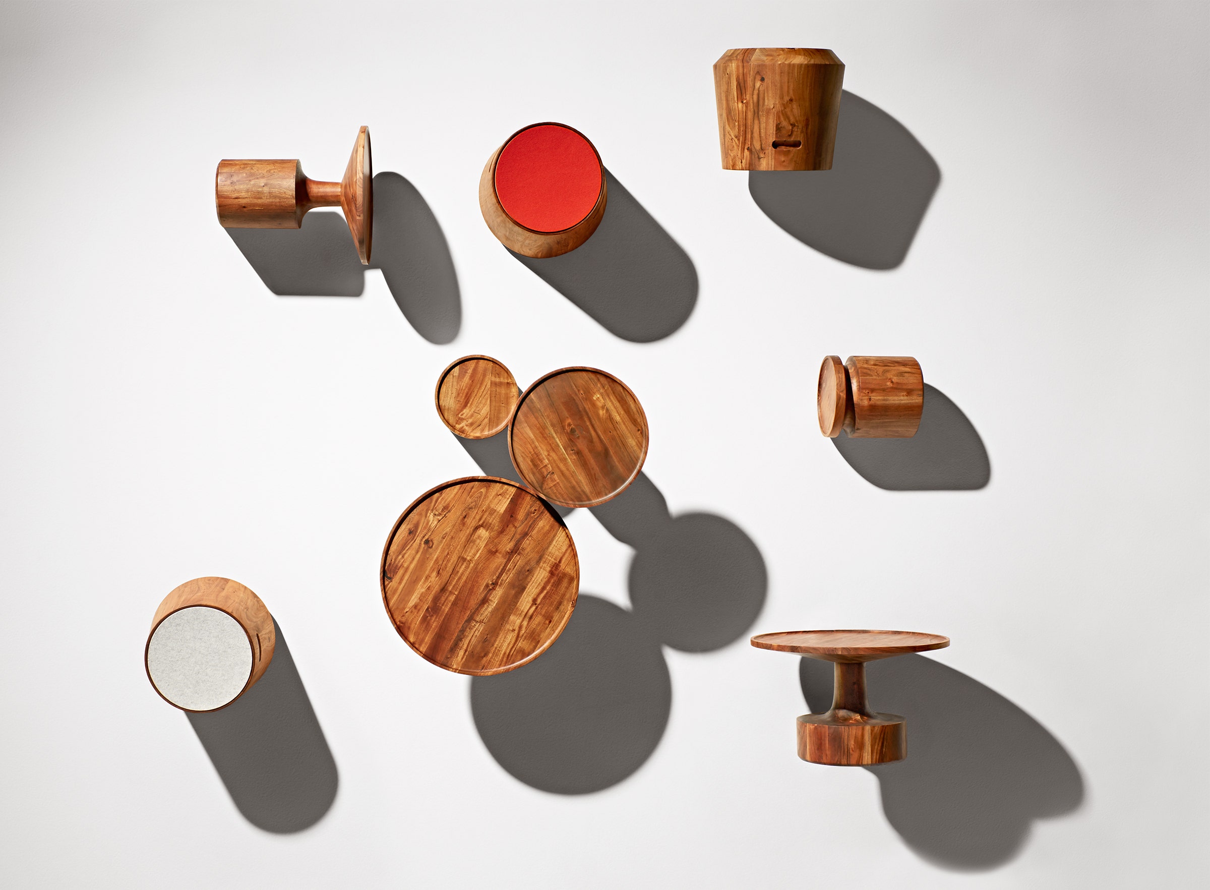 Turn Stool - Felt Tops