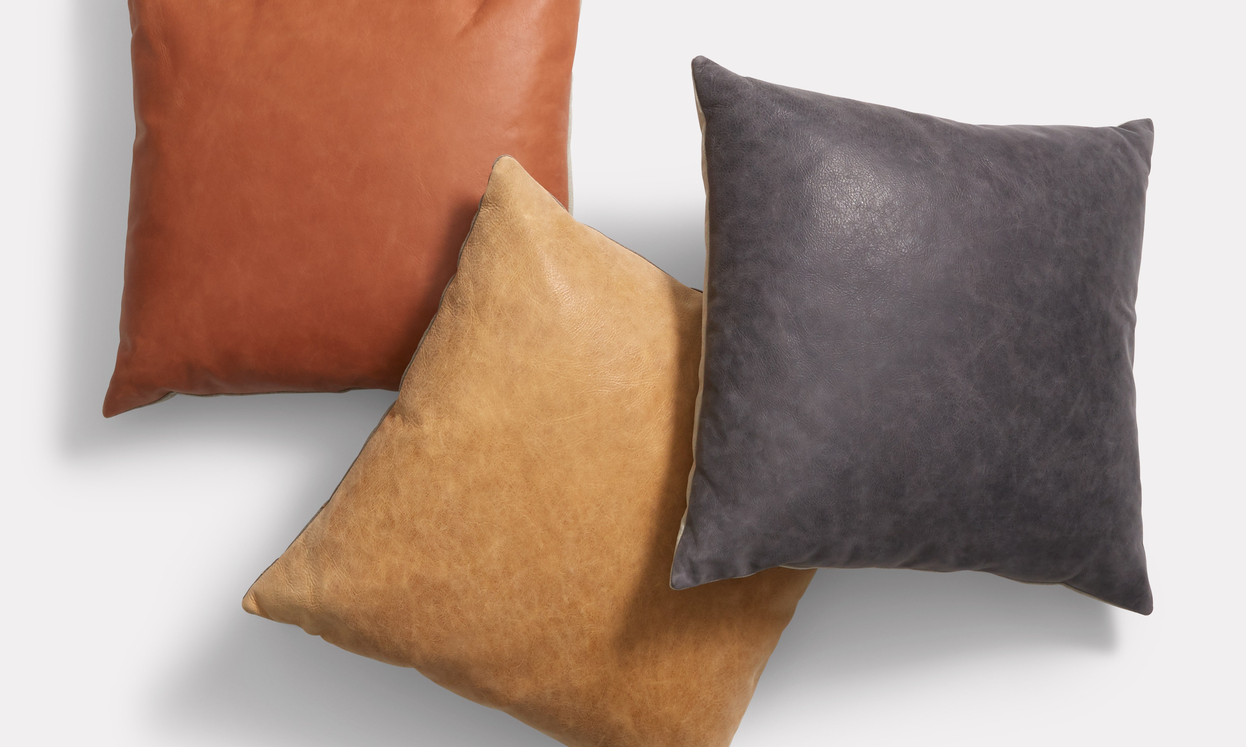 Signal Leather Pillows