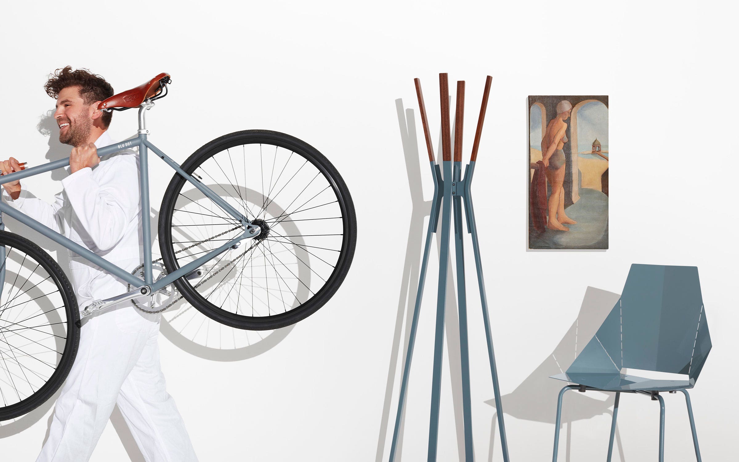 Splash Coat Rack Modern Furniture Blu Dot