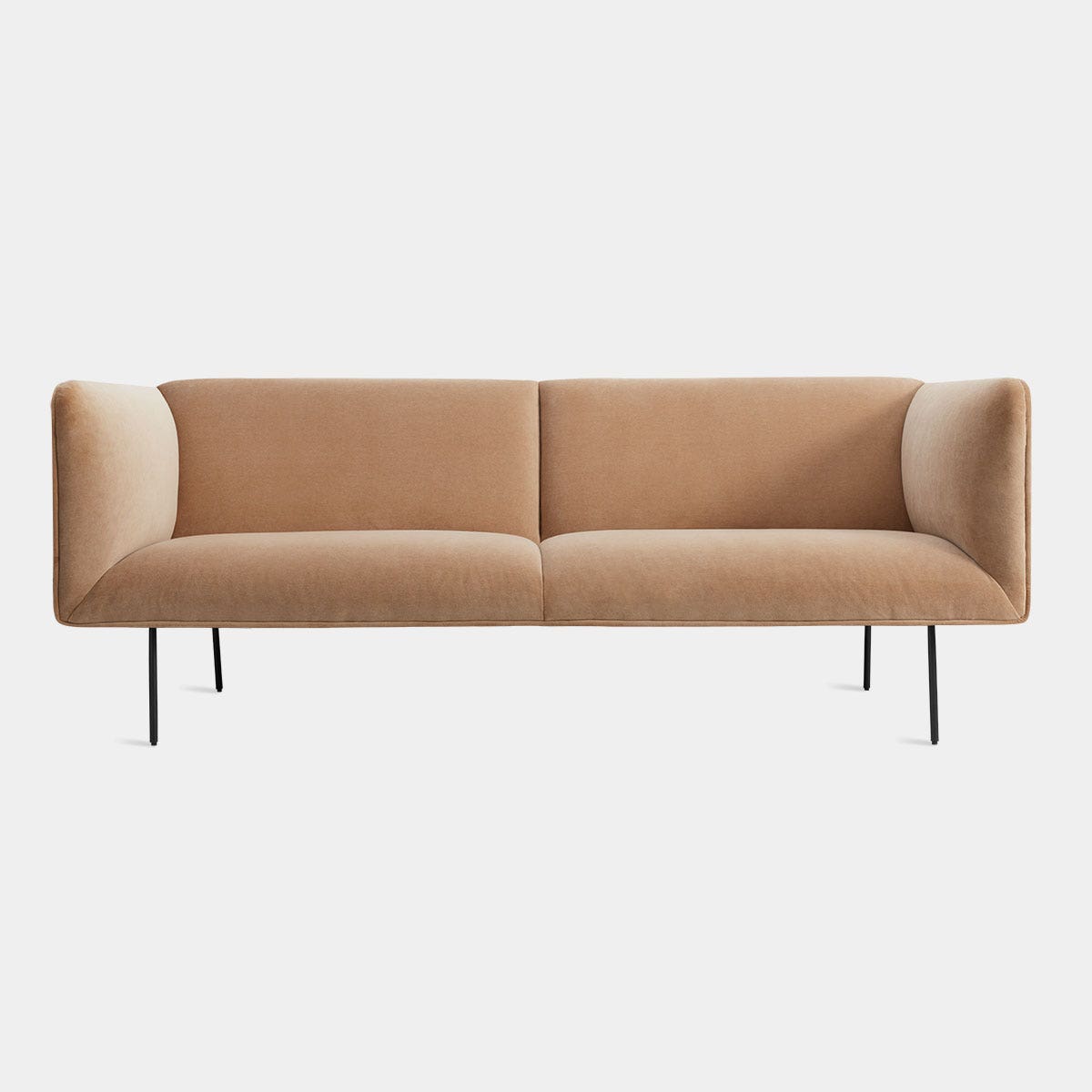 dandy 86 inch velvet sofa